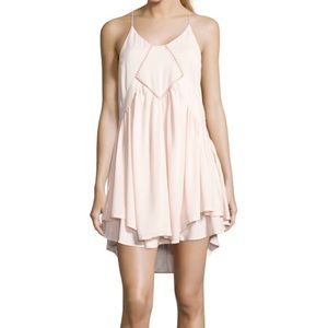 Romeo + Juliet Couture Crochet Blush Dress